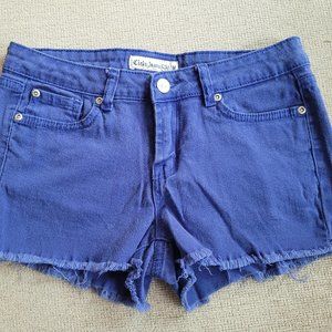 Cielo blue cut-off shorts junior size Medium